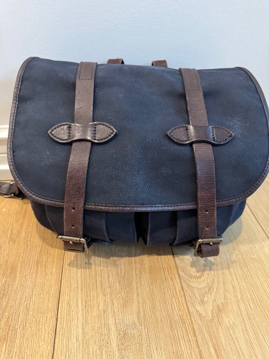 Filson Other - Filson Field Bag Medium Twill with Dark Brown Leather